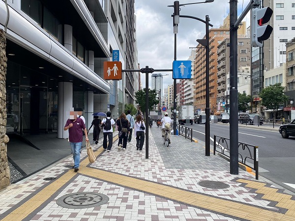 自転車歩行者道