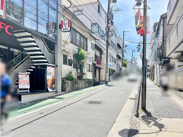 不動前駅周辺の様子3