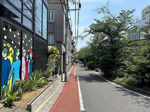 目黒川　歩道
