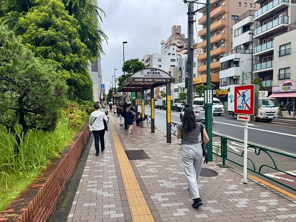西大島駅前