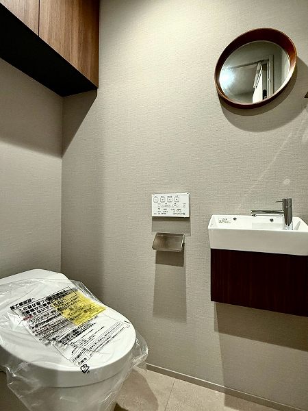 広尾ガーデンヒルズノースヒル_お洒落なトイレの写真