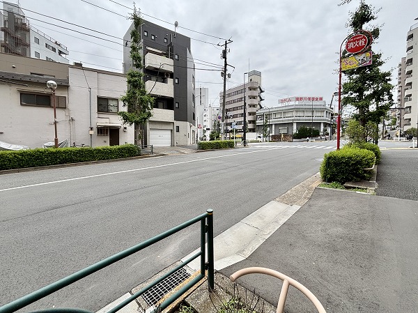 ライオンズマンション文京までの道