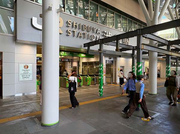 JR渋谷駅　新南口