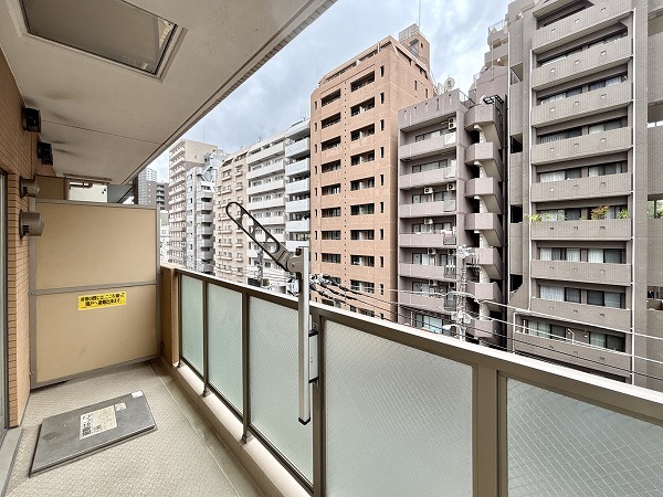 藤和シティホームズ根津_南向きのバルコニーの写真