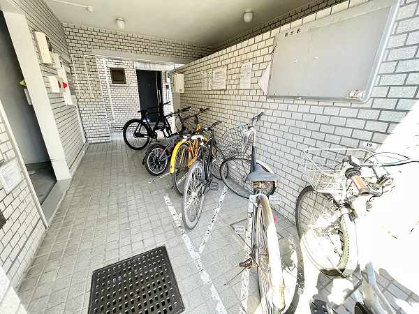 中銀上馬マンシオン 駐輪場