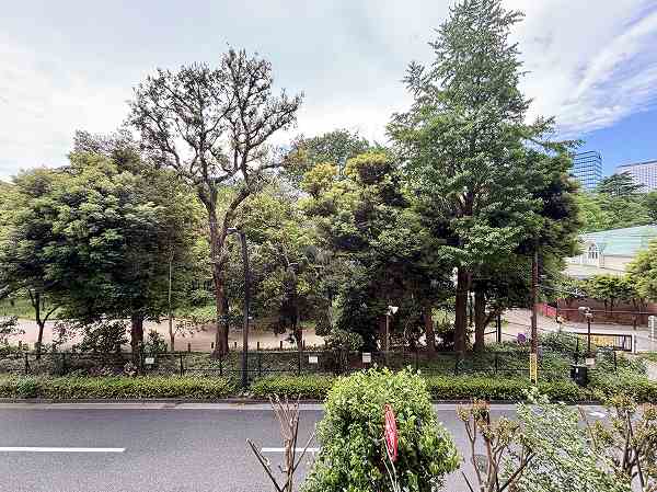 第22宮庭マンション_バルコニーからの眺望の写真