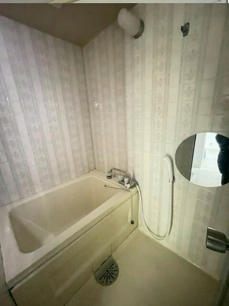 中銀上馬マンシオン_ブラウンを基調としたバスルームの写真