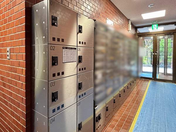 第22宮庭マンション　宅配ボックス