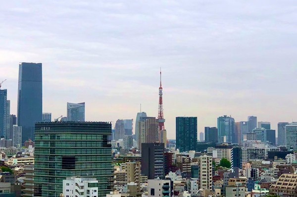 プレミスト白金_部屋から見える東京タワーの写真