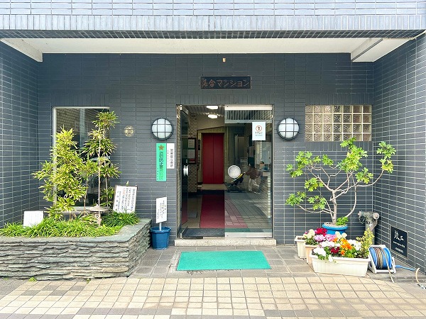 落合マンション アプローチ