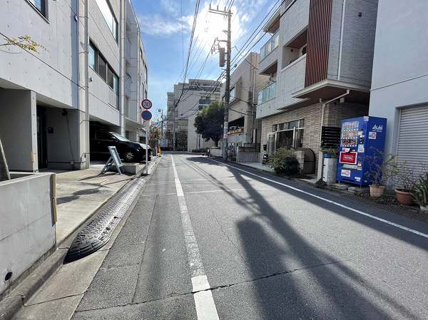 マンションまでの道のり