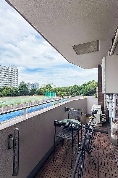 パウゼ松濤_南向きのバルコニーの写真1