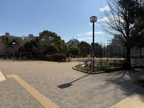 駒場野公園　ボール遊び場