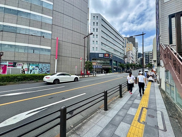 市ヶ谷駅前道路