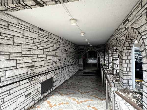 マンションニュー池上 アプローチ