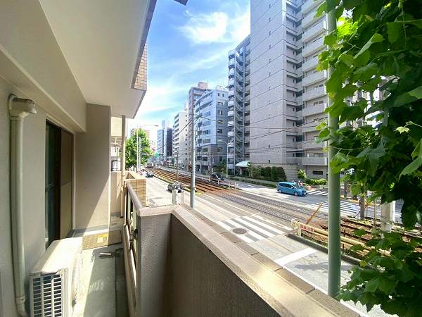 朝日シティパリオ西早稲田館_バルコニーの写真