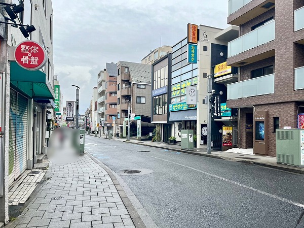 桜新町商店街の様子