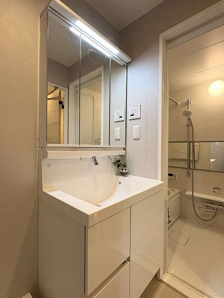 豊栄新都心マンション_洗面台の写真2