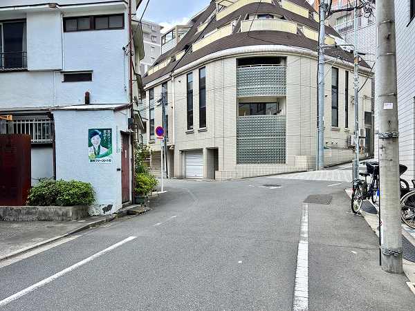 駒込コーポラスまでの道