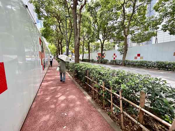 赤坂グリーンハイツまでの道