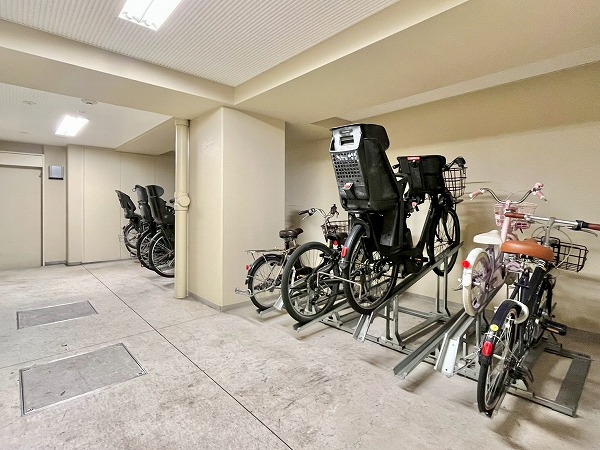 サンウッド桜新町　駐輪場
