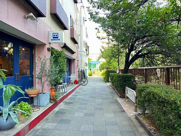 目黒川近辺の店