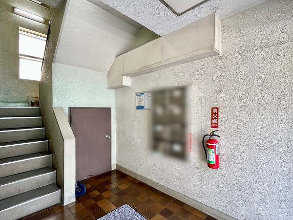 マンション柿の木坂　エントランス