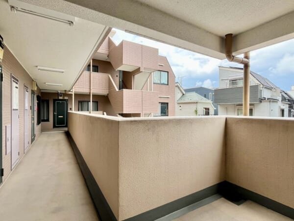 マイキャッスル尾山台 外廊下