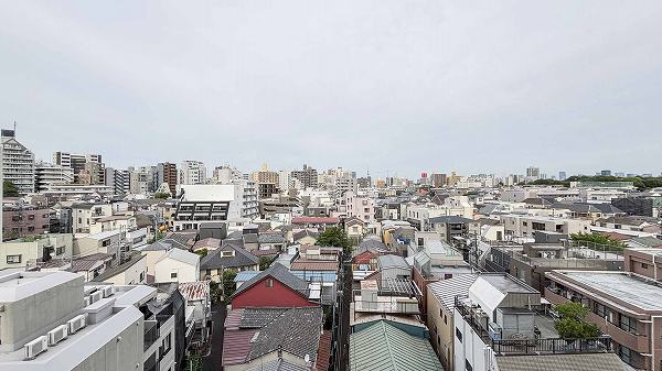 プラウドタワー東池袋_バルコニーからの眺望の写真1