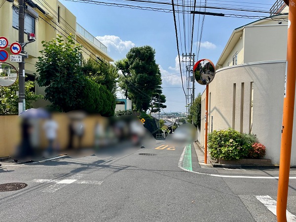 『ディアナコート尾山台翠景』までの道のり