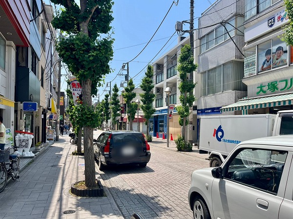 商店街の様子