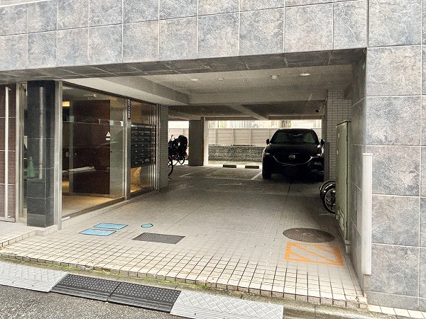 スパシエ新中野カステール 車両置き場
