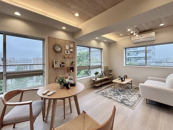 城北台マンション_リビングダイニングキッチンの写真