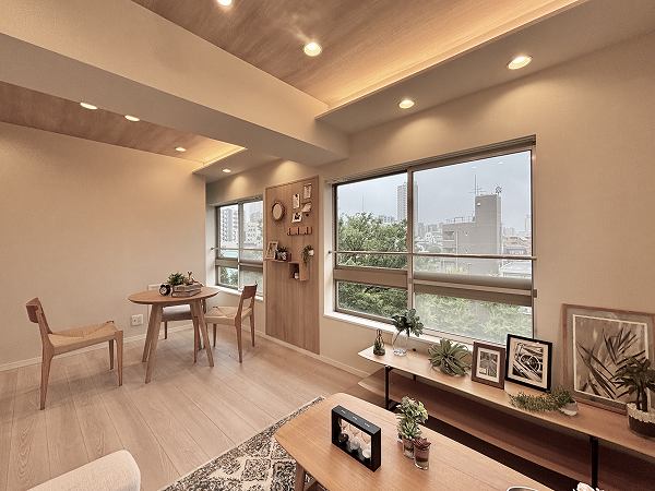 城北台マンション_リビングダイニングキッチンの写真4
