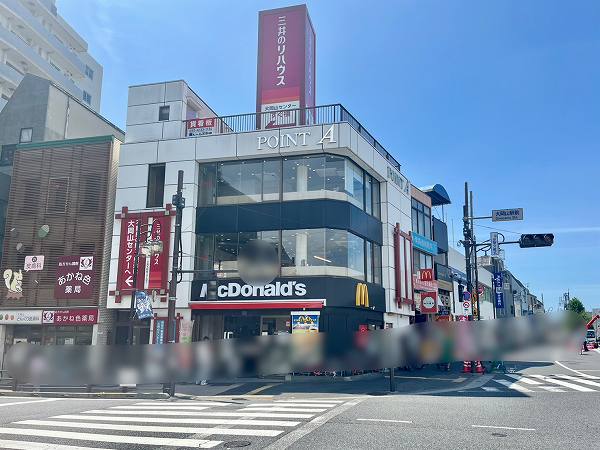 大岡山駅周辺の様子
