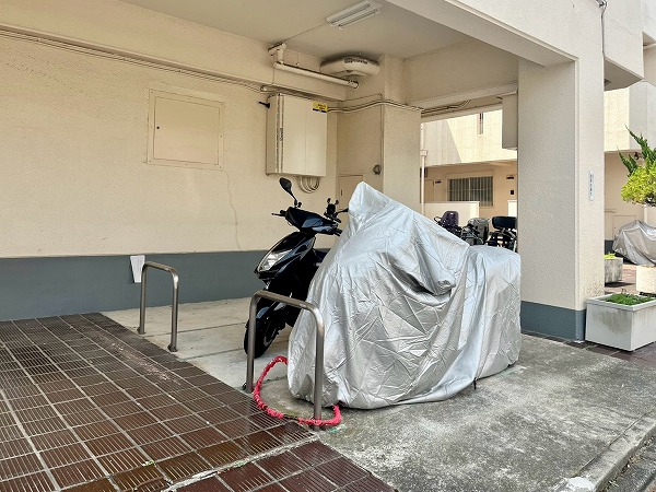 第1フォンタナ駒沢 バイク置き場