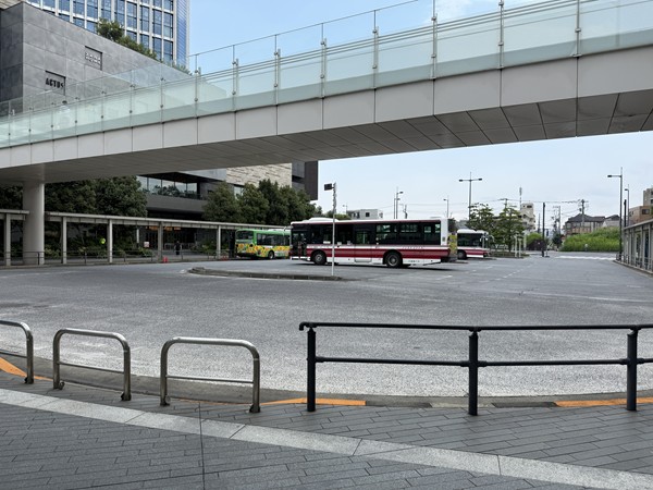 二子玉川駅　バス乗り場