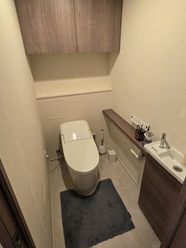 ブリリア東中野パークサイドヒルズ_清潔感のあるトイレの写真
