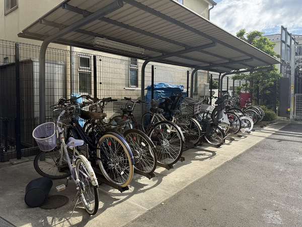 シティハウス文京本駒込 駐輪場