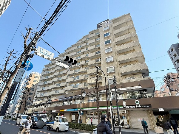 朝日白山マンション_外観