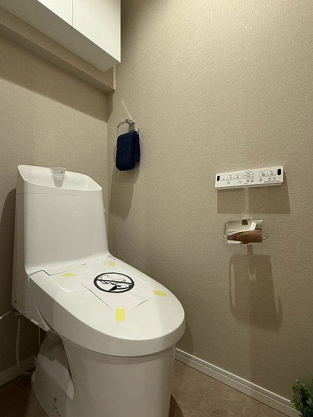 日本橋ヴォアール_清潔感のあるトイレの写真
