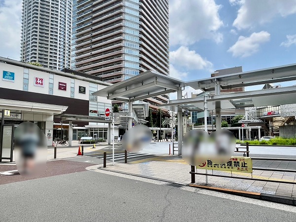 武蔵小山駅前の様子