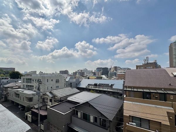 目白台コーポ_バルコニーからの眺望の写真