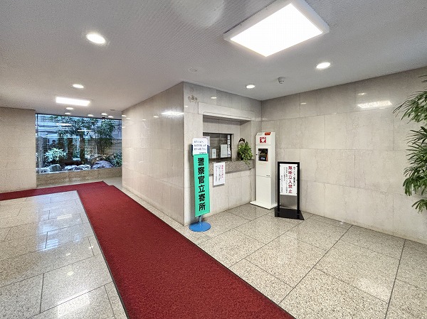 朝日白山マンション_ロビー