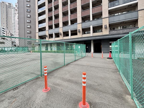 クレヴィア新宿若松町 アプローチ
