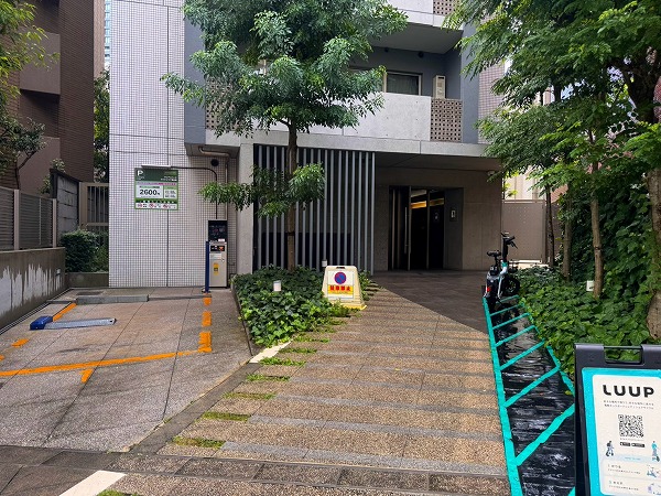 コンシェリア恵比寿 アプローチ