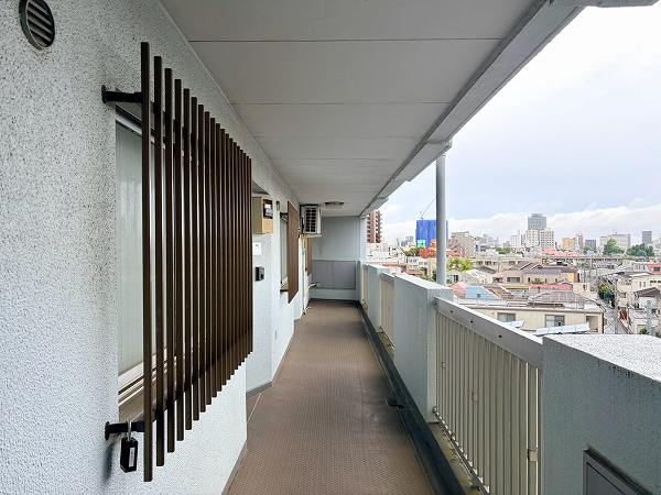 学芸大ダイヤモンドマンション　外廊下