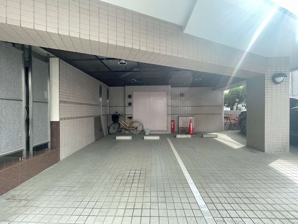 下目黒シティハウス アプローチ