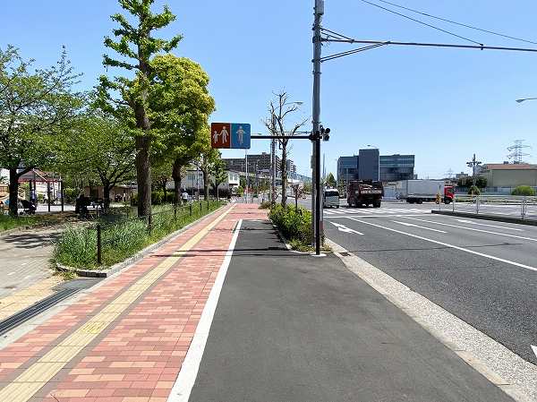 マンションまでの道のり