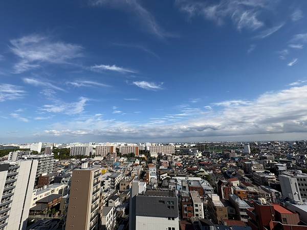 レーベンリヴァーレイオザ東京_バルコニーからの眺望の写真